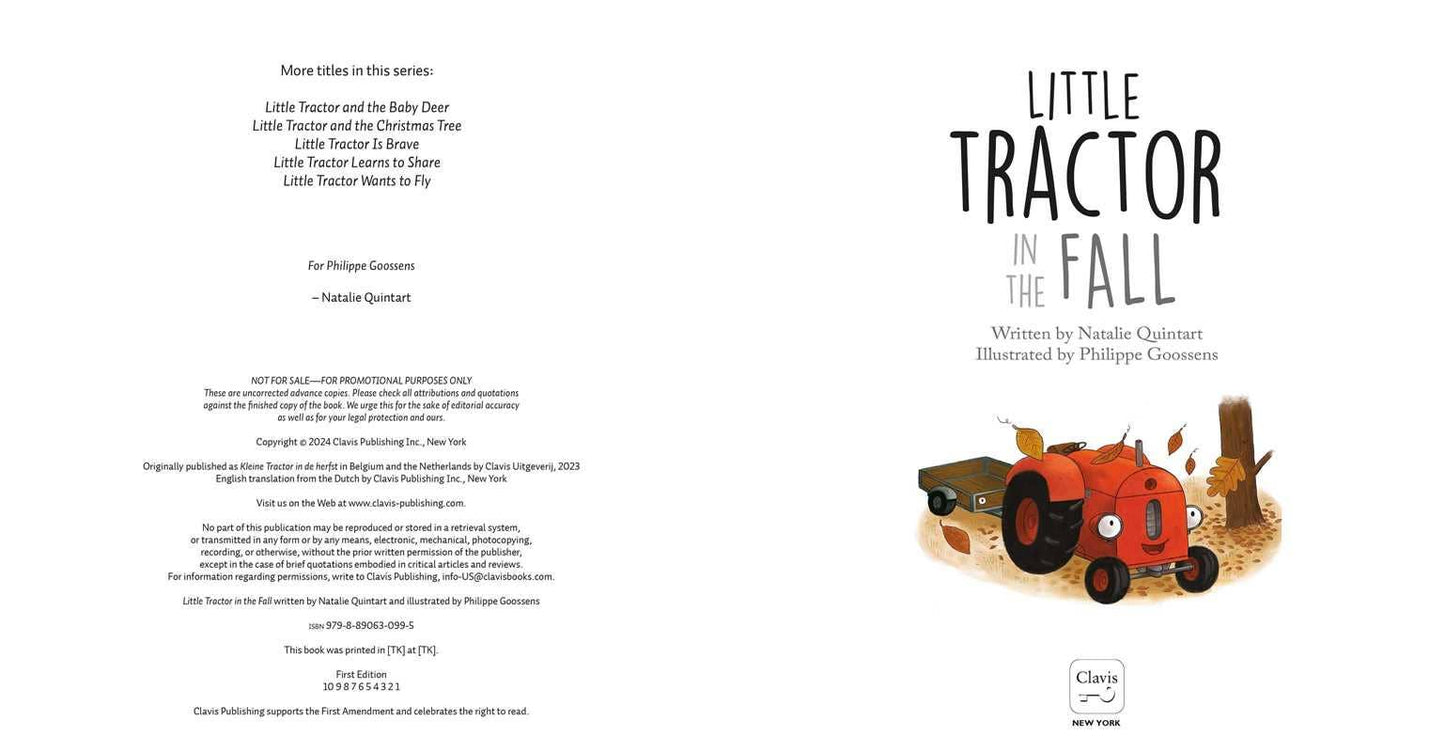 Little Tractor in the Fall by Natalie Quintart - view 3