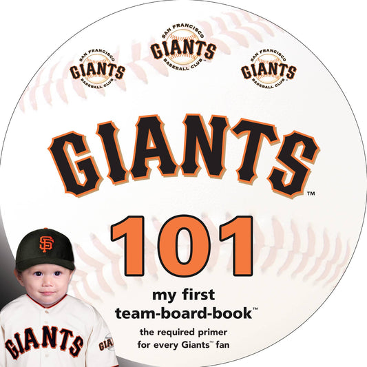 San Francisco Giants 101 board book cover