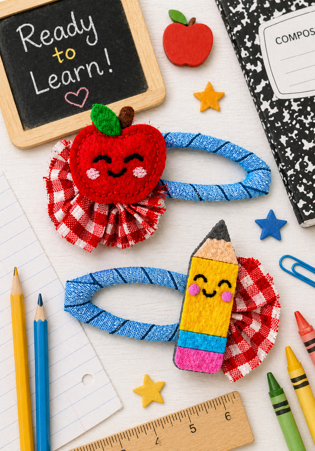 Bright Beginnings Hair Clips