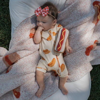 Shortie Bamboo Zip | Hot Dogs