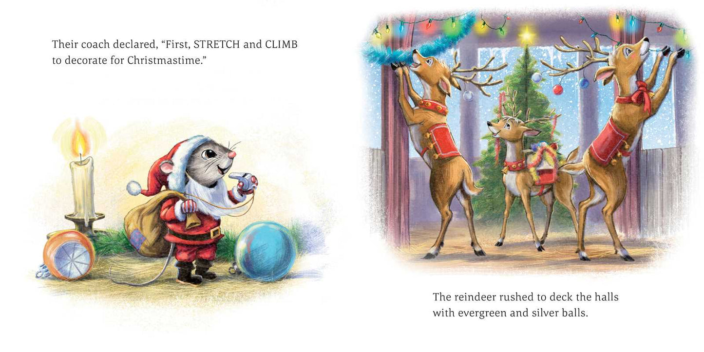 Santa Mouse Plays Reindeer Games by Michael Brown