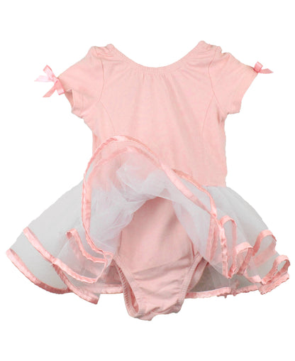 Girls Pink Ballet Tutu Dance Leotard