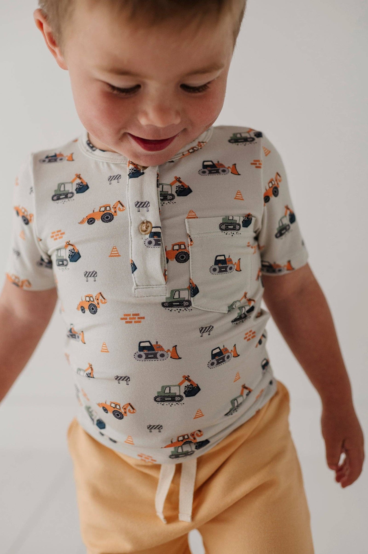 Construction Short Sleeve Shirt