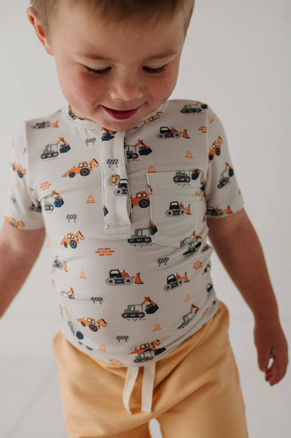 Construction Short Sleeve Shirt