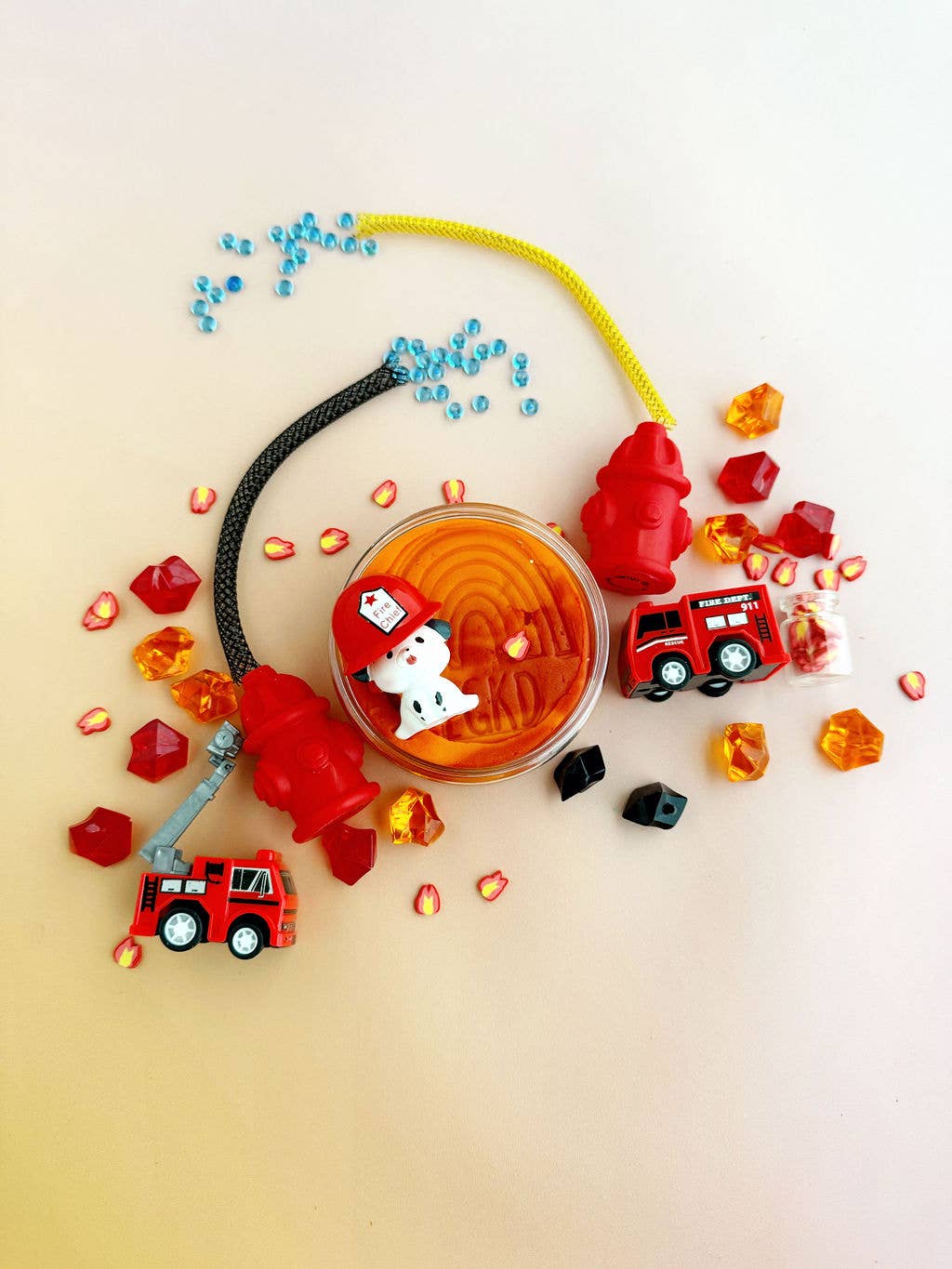 Fire Station KidDough Sensory Play Kit