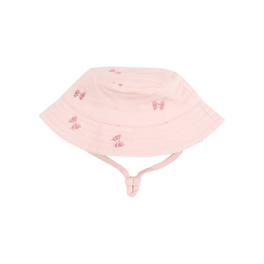 Bow French Terry Bucket Hat