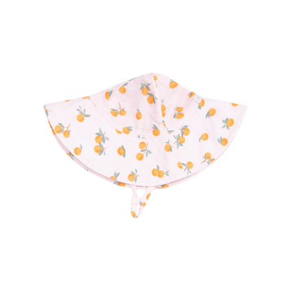 Wide Brim Sunhat - Sweet Clementines