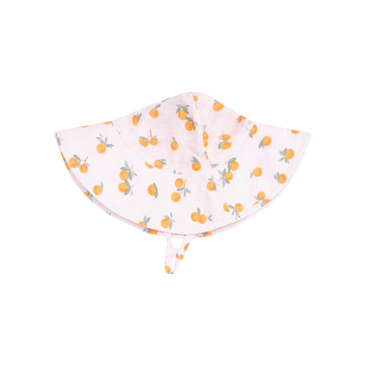 Wide Brim Sunhat - Sweet Clementines