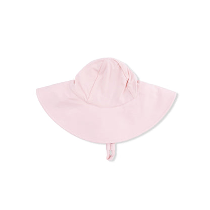 Solid Lotus Wide Brim Sun Hat