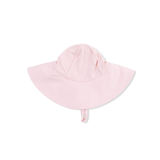 Solid Lotus Wide Brim Sun Hat