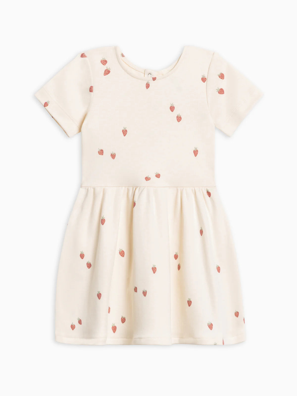 Organic Cotton Baby & Kids Stella Swing Dress Strawberry / Berry / 2T Organic Cotton Baby & Kids Stella Swing Dress Strawberry / Berry / 2T