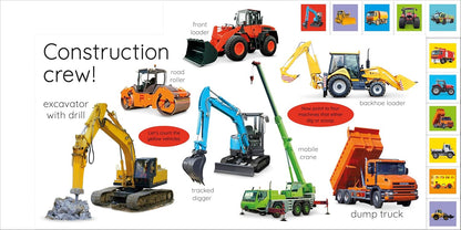My First Trucks and Diggers: Let's Get Driving! (My First Tabbed Board Book)