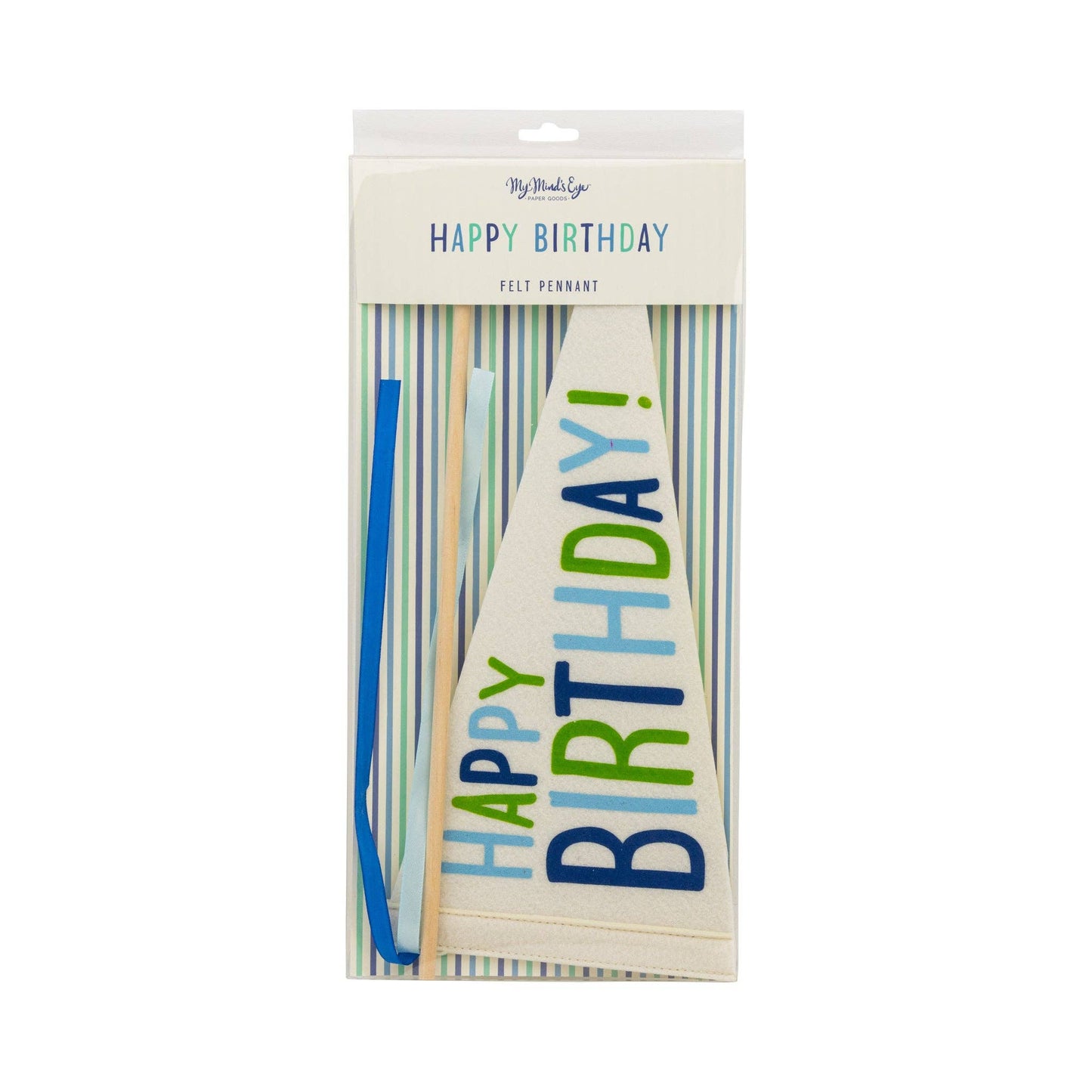 Happy Birthday Felt Pennant Banner