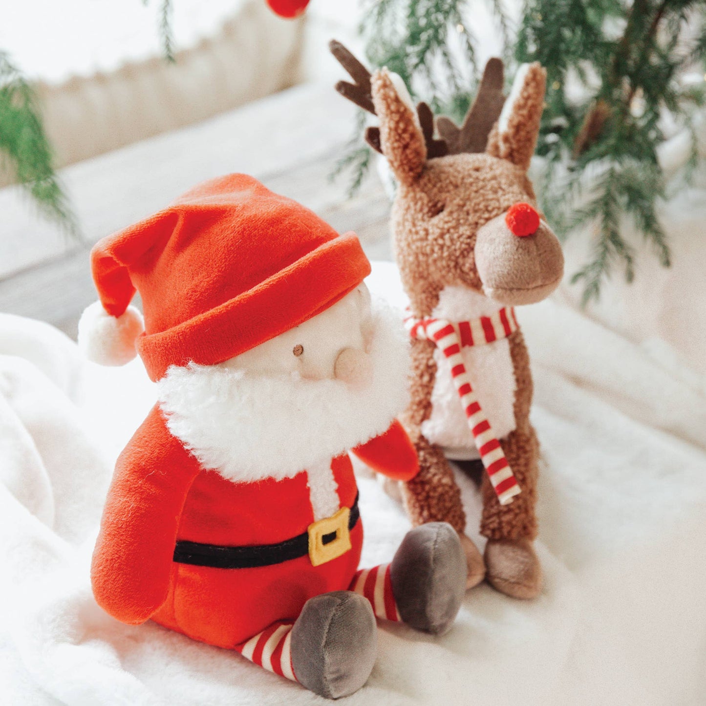 Jolly Santa Holiday Plushy