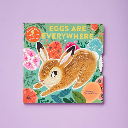 Eggs Are Everywhere - Lift the Flap Book for Easter Basket