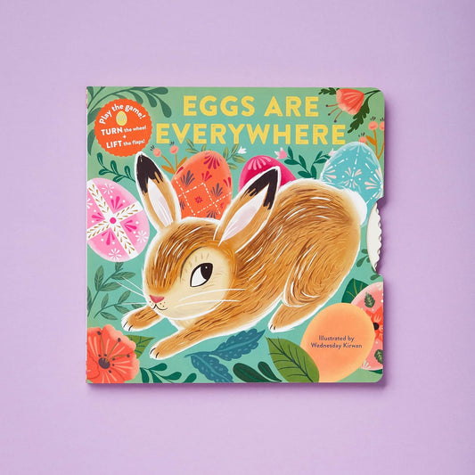 Eggs Are Everywhere - Lift the Flap Book for Easter Basket