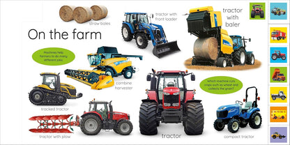 My First Trucks and Diggers: Let's Get Driving! (My First Tabbed Board Book)