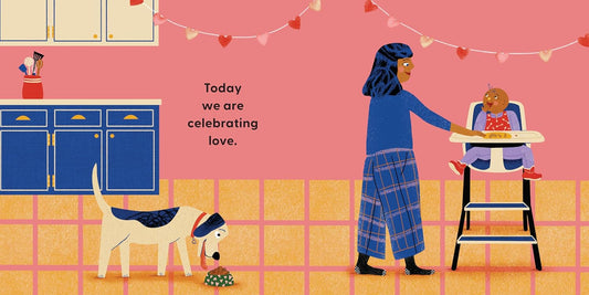 Dog Loves Baby by Natalie Nelson (Board Book)