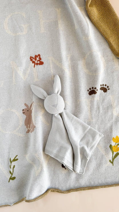 ABC Woodland Baby Blanket
