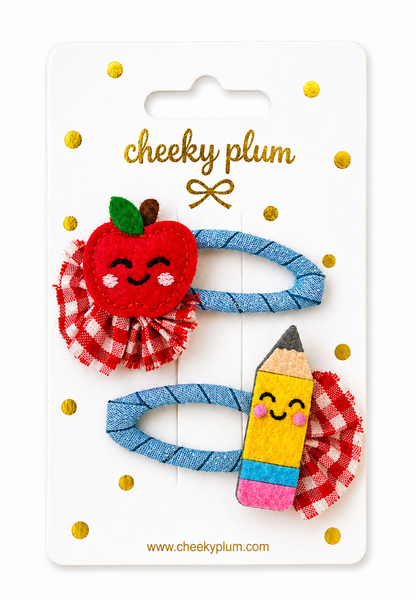 Bright Beginnings Hair Clips