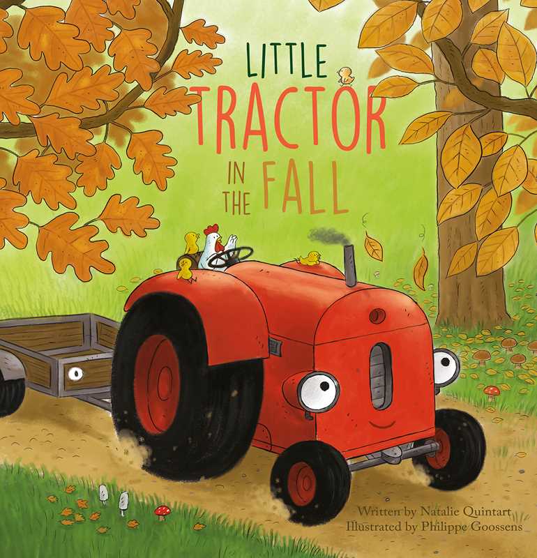 Little Tractor in the Fall by Natalie Quintart