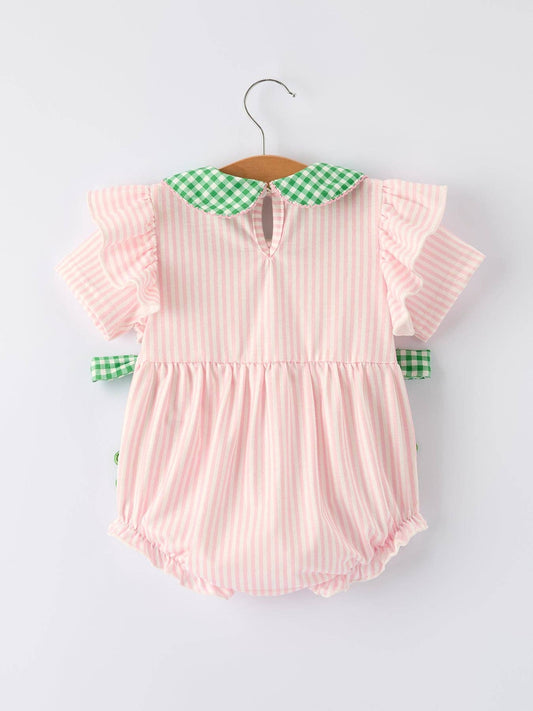 St. Patrick's Day Shamrock Romper