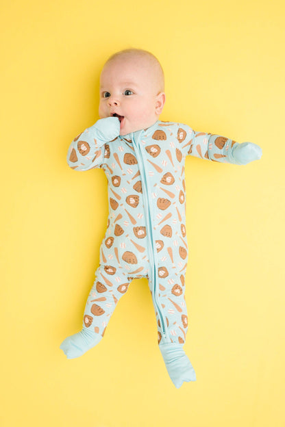 Home Run Blue Bamboo Sleeper