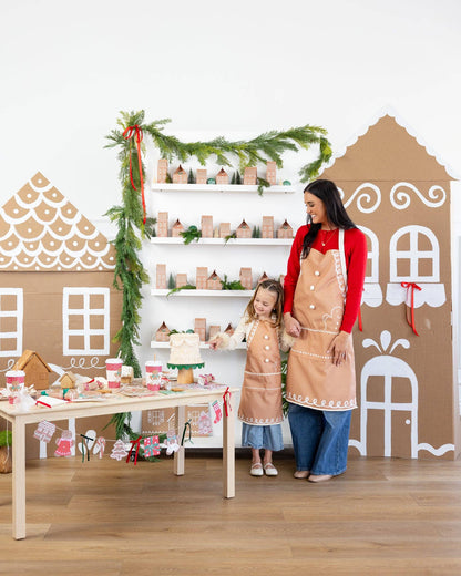 Gingerbread Apron - Youth