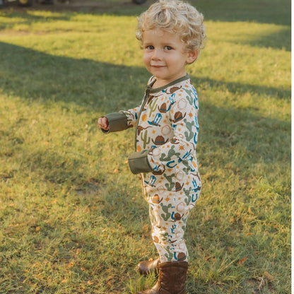 Howdy Western Bamboo Pajamas