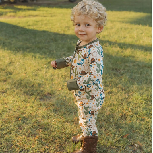 Howdy Western Bamboo Pajamas