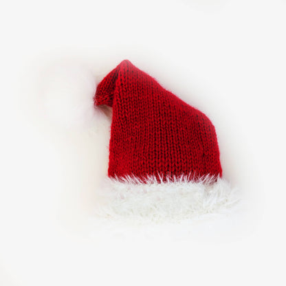 Furry Santa Beanie Hat for Babies