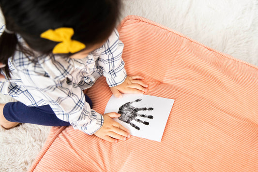 Baby Handprint or Footprint Clean-Touch Ink Pad Kit, Medium/Large