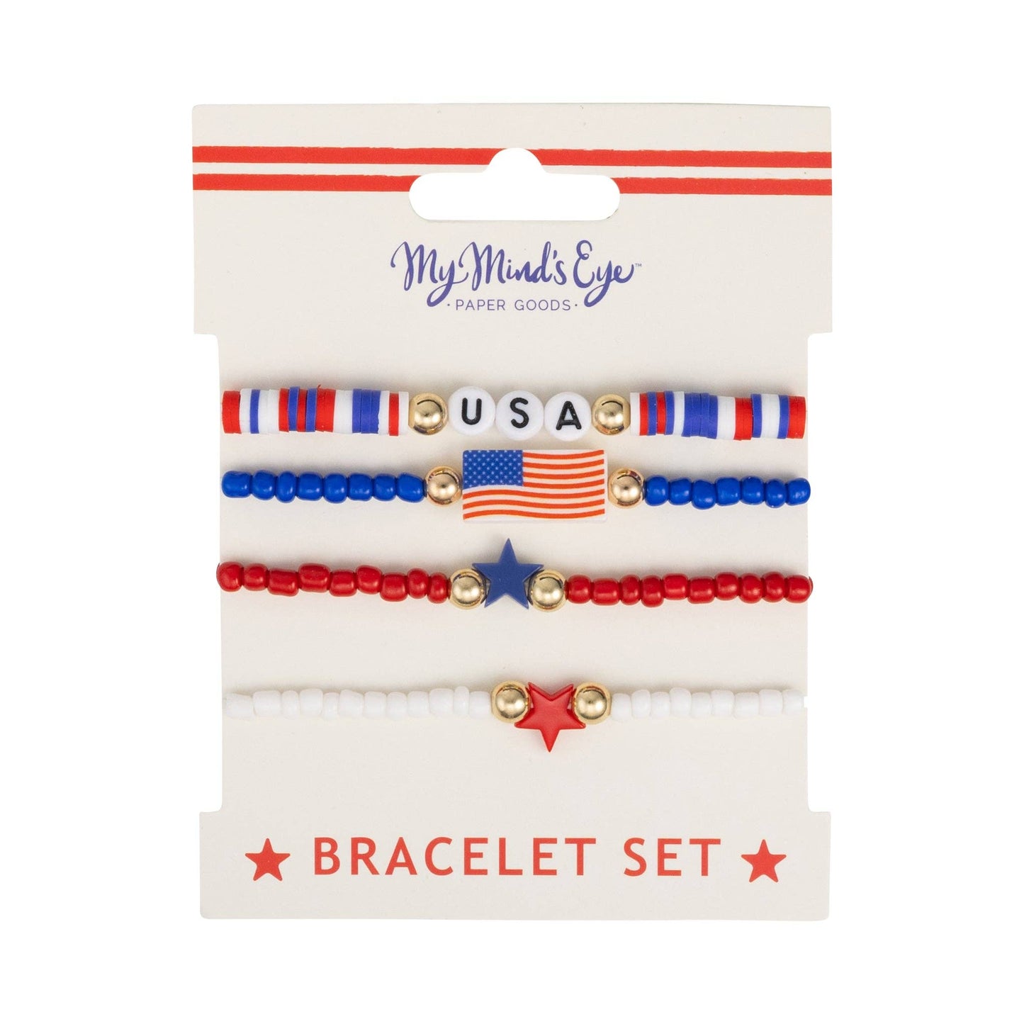 USA Bracelet Set - Adult Size