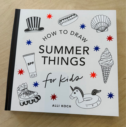 Summer Things: How to Draw Books for Kids