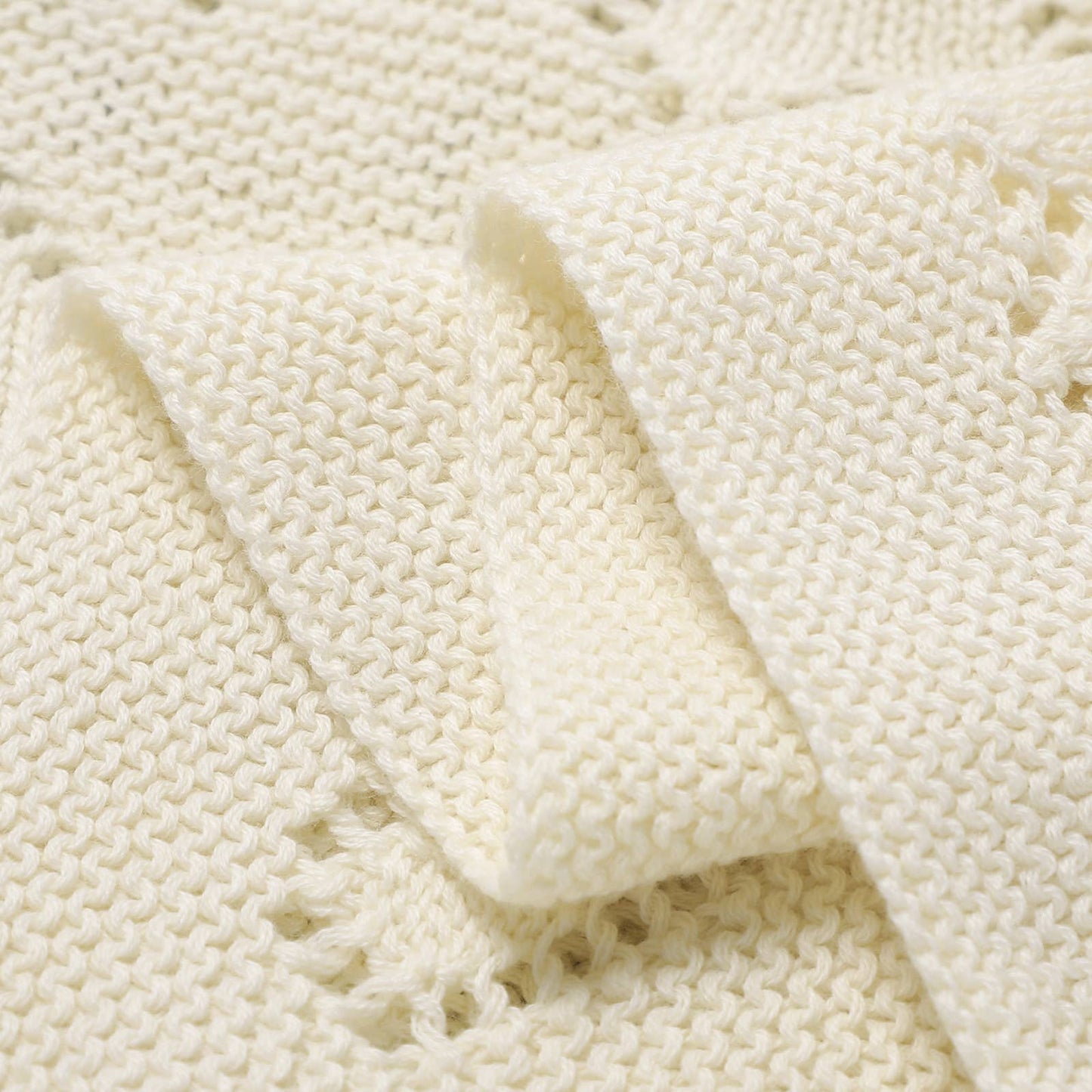 100% Luxury Cotton Swaddle Receiving Baby Blanket - Heart
