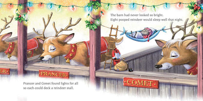 Santa Mouse Plays Reindeer Games by Michael Brown