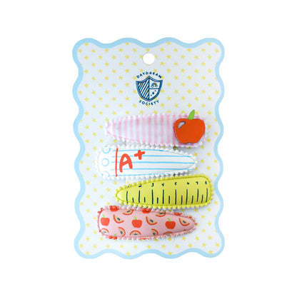 Smarty Pants Back to School Hair Clip Set