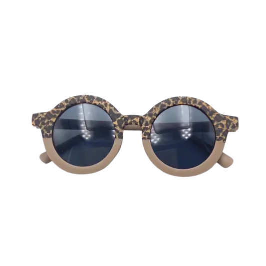 Brown Leopard Sunglasses