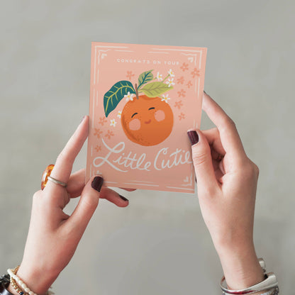 Little Cutie New Baby Card