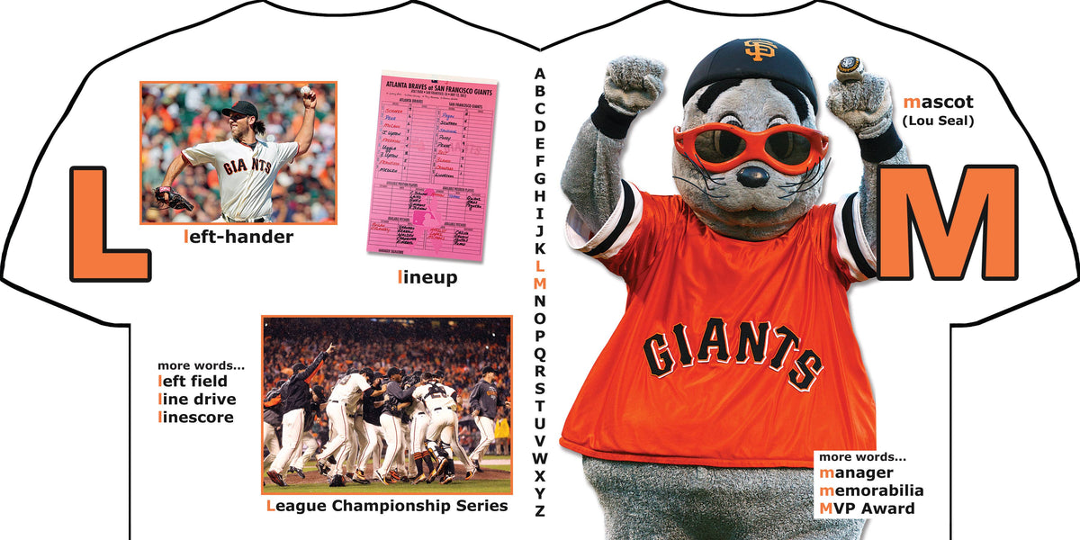 San Francisco Giants ABC board book - view 3
