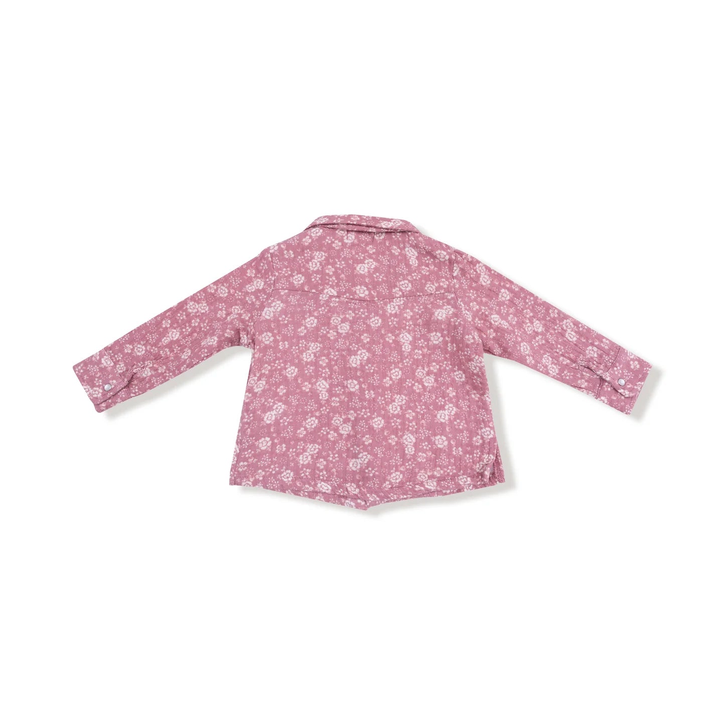 Bandana Floral Western Pearl Snap Shirt