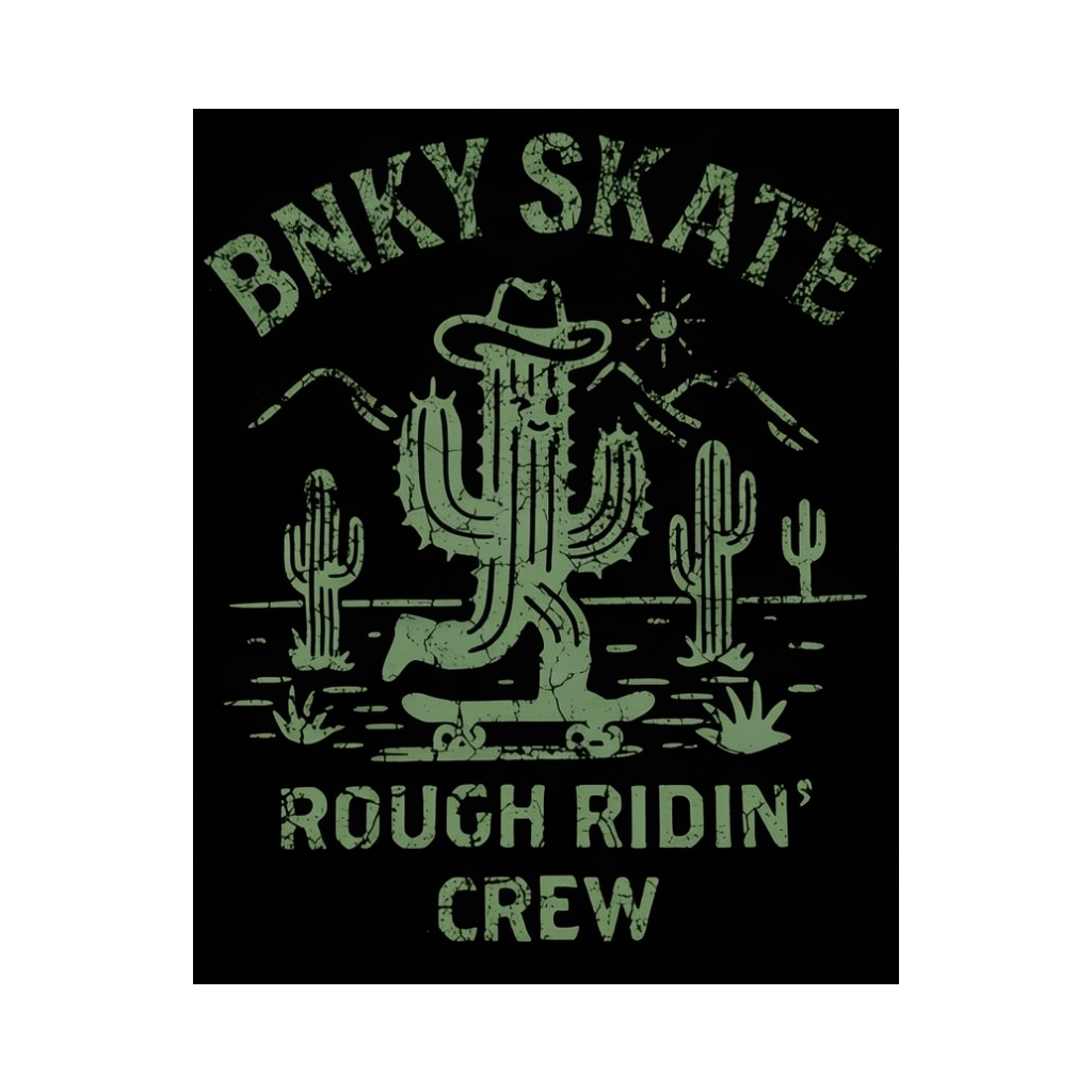 Succulent Skater Graphic T-Shirt