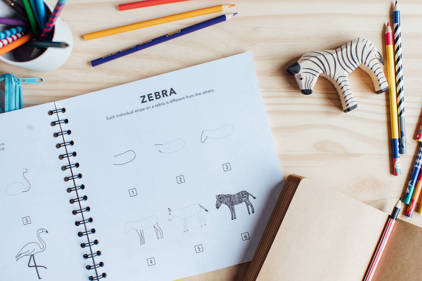 All the Animals: How to Draw Books for Kids (Spiral)