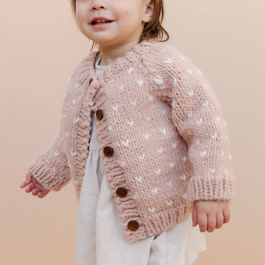 Sawyer Cardigan in Blush