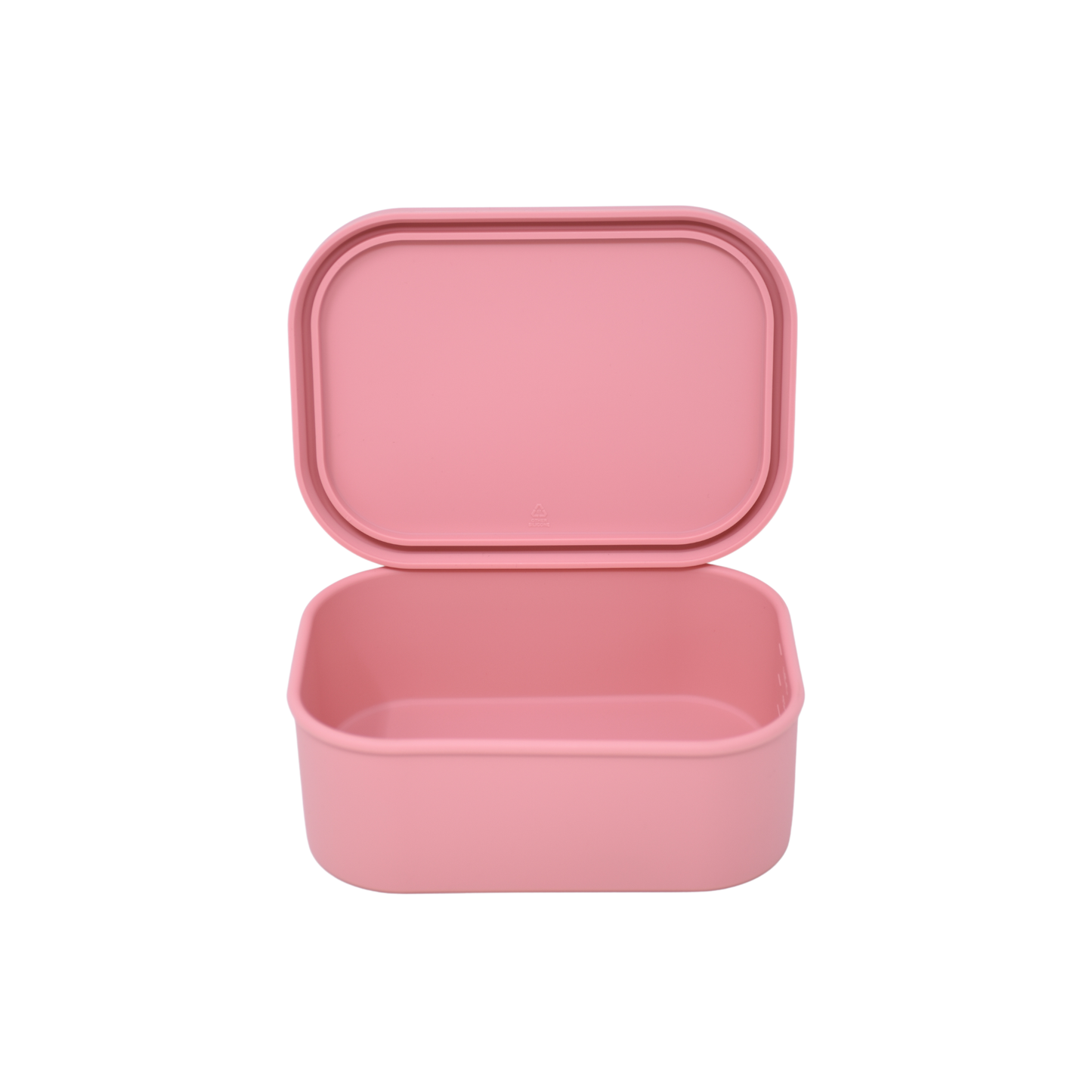 Jumbo No Divider Silicone Bento - Rose