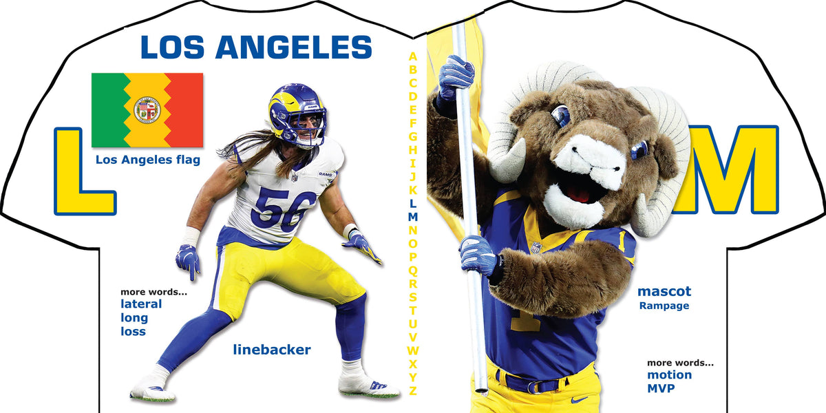 Los Angeles Rams ABC board book - view 3