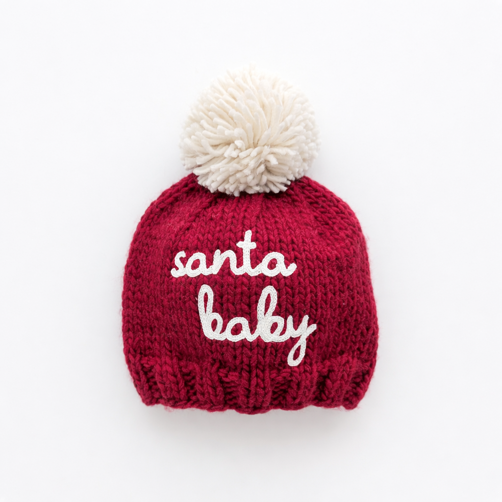 Santa Baby Crimson Beanie
