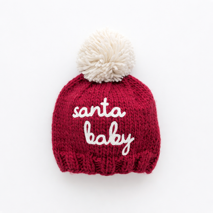 Santa Baby Crimson Beanie