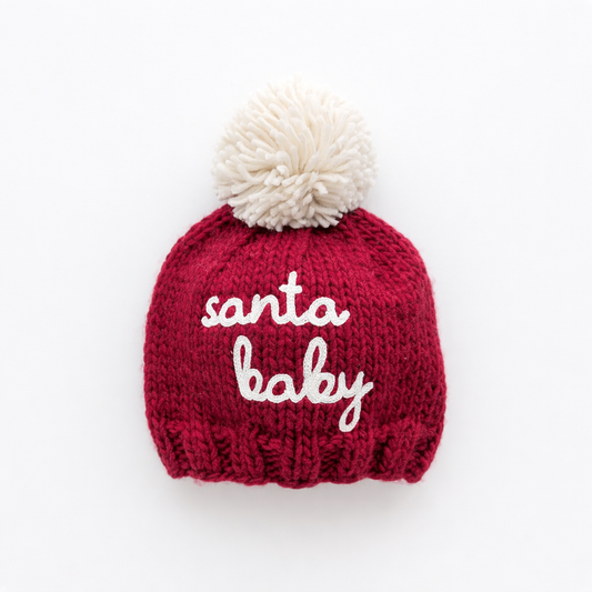 Santa Baby Crimson Beanie