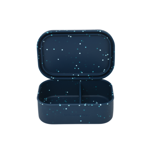 Silicone 2 Divider Bento Box - Twilight